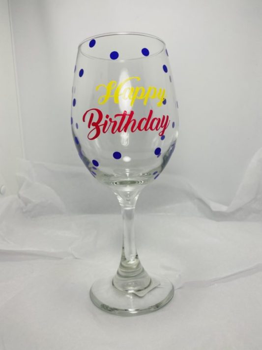 Birthday Glass