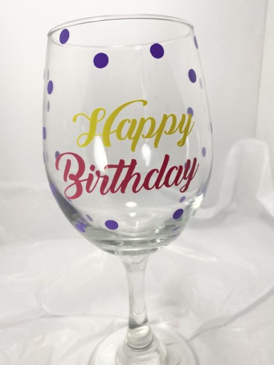 Birthday Glass