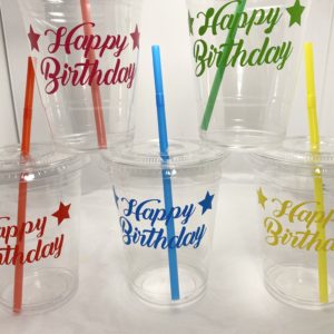 Happy Birthday Cups