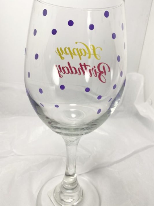 Birthday Glass